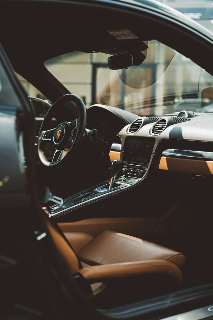 Leather seat before and after cleaning — Capital Shine Detailing